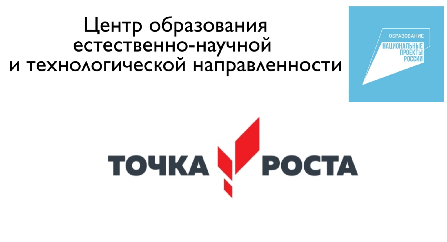 ЦЕНТРЫ ОБРАЗОВАНИЯ ЕСТЕСТВЕННО-НАУЧНОЙ И ТЕХНОЛОГИЧЕСКОЙ НАПРАВЛЕННОСТЕЙ «ТОЧКА РОСТА».